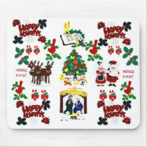 Xmas ornaments! Mouse Pad mousepads