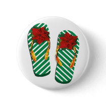 Xmas Party Flip Flops Pin