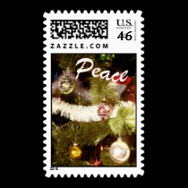 Xmas Peace Stamp stamps