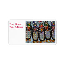 Xmas Penguins, Your NameYour Address labels