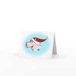 Xmas Pig Card
