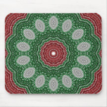 Xmas Pipe-Cleaners Mousepad