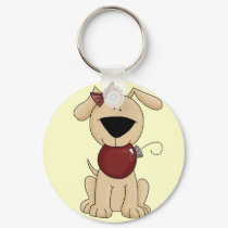 Xmas Puppy Key Chain keychains