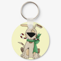Xmas Puppy Key Chain keychains