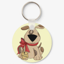 Xmas Puppy Key Chain keychains