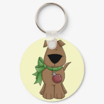Xmas Puppy Key Chain keychains