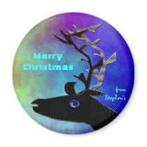 Xmas Reindeer magnets by livart Xmas Reindeer magnets
