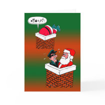 Xmas Robber Card by Method77 Xmas Robber Card