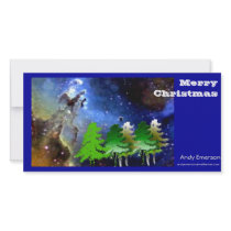Xmas Sky 2 photo cards by livart Xmas Sky 2 photo cards