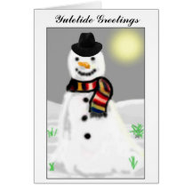 Xmas (Snowman) Greeting Cards