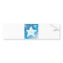 Xmas Stars Bumper Stickers