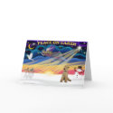 Xmas Sunrise - Lakeland Terrier cards by dogartchristmasgifts Xmas Sunrise - Lakeland Terrier cards