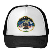 Xmas Sunrise (R) - Scottish Terrier Hats