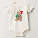 Xmas Teddy Bear - baby shirt
