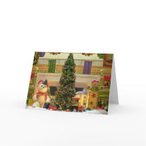 xmas tree and teddy cards by pastormullins xmas tree and teddy cards