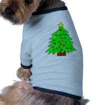xmas tree pet clothing