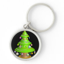 Xmas tree keychains