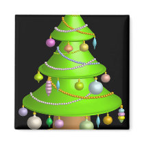 Xmas tree magnets by VioDeSign Xmas tree magnets