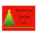 Xmas Tree Postcard