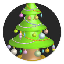 Xmas tree stickers