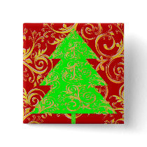 Xmas Tree Swirl buttons by JuJuGarden Xmas Tree Swirl buttons