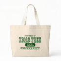 Xmas Tree University bags