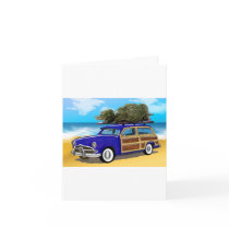 Xmas Tree Woodie cards