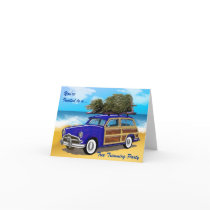 Xmas Tree Woodie cards