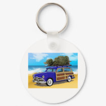 Xmas Tree Woodie keychains