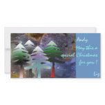Xmas-Trees Custom Photo Card