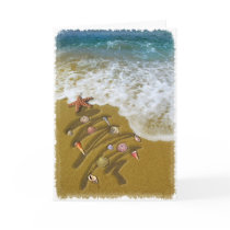 Xmas Washed Up on Shore cards