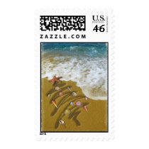 Xmas Washed Up on Shore postage by ElainePlesser Xmas Washed Up on Shore postage