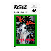 XMASDOG2_edited-1, Happy Holidays postage by ymeski56 XMASDOG2_edited-1, Happy Holidays postage