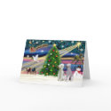 XmasMagic-Bedlington Pair cards