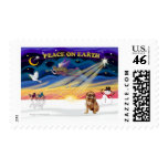 XmasSunrise-Brussels Griffon postage