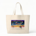 XmasSunrise-Cavalier-Tri6 bags by dogartchristmasgifts XmasSunrise-Cavalier-Tri6 bags