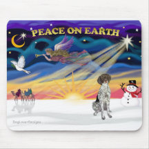 XmasSunrise-German Short Haired Pointer1 Mouse Mat