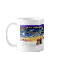 XmasSunrise-Two Dachshunds-LH mugs