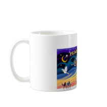 XmasSunrise-Two Dachshunds-LH mugs