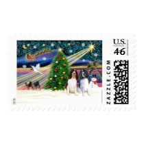 Xms Magic-2EngSpringer LivWht+Blk Stamps