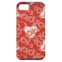 XO Heart iPhone Case iPhone 5 Cover
