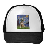 Xoloitzcuintle (Xolo) - Starry Night (Vertical) Trucker Hats