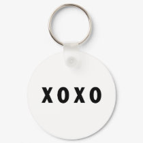XOXO Black keychains