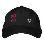 XOXO cap Embroidered Hats