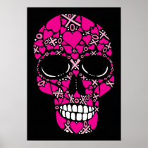 XOXO Forever - Skull Canvas Print