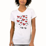 xoxo HEART DESIGN t-shirts