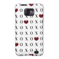XOXO Hearts Samsung Galaxy S2 Cover