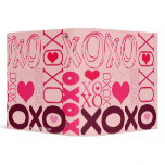 "XOXO" Kisses & Hugs Valentine Custom Binder