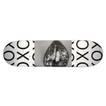 xoxo, lips123_4 skate deck