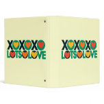 XOXO Lots of Love binders
